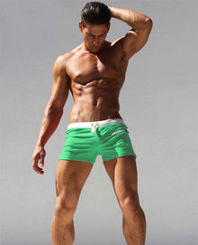 Men's Swimming Trunks Front Pocket Quick-drying Beach Pants