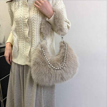 Furry Crossbody Bag For Women