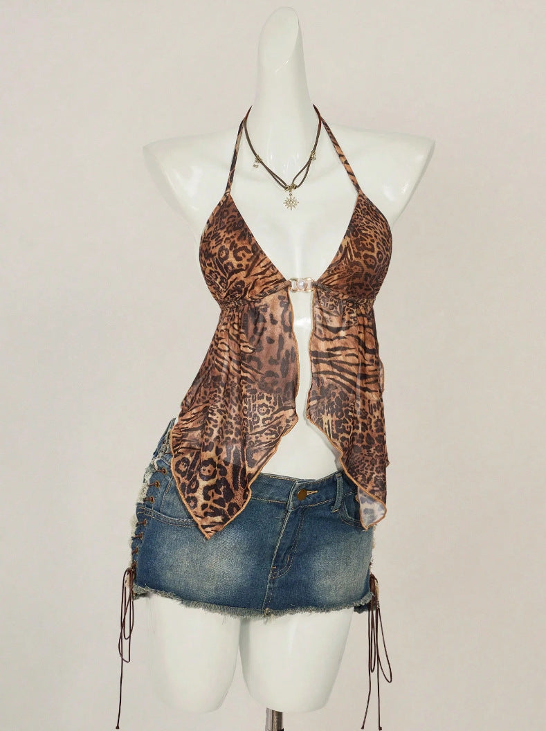 Sexy Printed Halter-Neck Fashionable Womens Top by Mirlaine Univers Sexy Printed Halter-Neck Fashionable Womens Top Mirlaine Univers sexy-printed-halter-neck-fashionable-womens-top 0 Sexy Printed Halter-Neck Fashionable Womens Top Mirlaine Univers Sexy Printed Halter-Neck Fashionable Womens Top