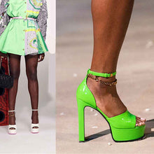Super High Heel Fish Mouth Sandals Women Summer
