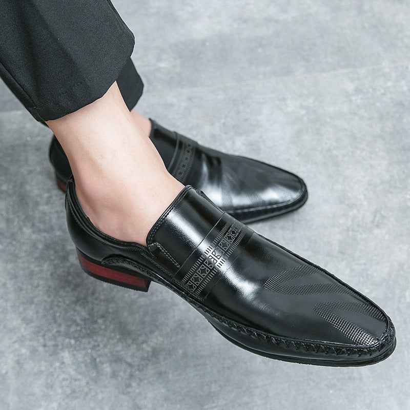 Breathable Business Casual Leather Shoes