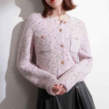 Sweaters Cardigan Women's Casual Temperament Top Short Lazy Classic Style
