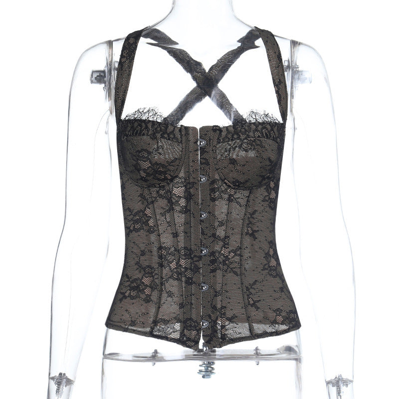 Wind Lace Sexy Corset Bustier Top All-Match Slim-Fit Tank Top For Women by Mirlaine Univers Wind Lace Sexy Corset Bustier Top All-Match Slim-Fit Tank Top For Women Mirlaine Univers wind-lace-sexy-corset-bustier-top-all-match-slim-fit-tank-top-for-women 0 Wind Lace Sexy Corset Bustier Top All-Match Slim-Fit Tank Top For Women Mirlaine Univers Wind Lace Sexy Corset Bustier Top All-Match Slim-Fit Tank Top For Women