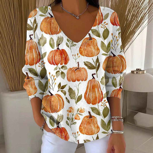 Long Sleeve Sweater Autumn And Winter Printing Fashion Loose Cool Sweaters Women's Clothing