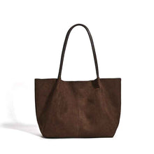 Large-Capacity Retro Suede Shoulder And Handbag Set