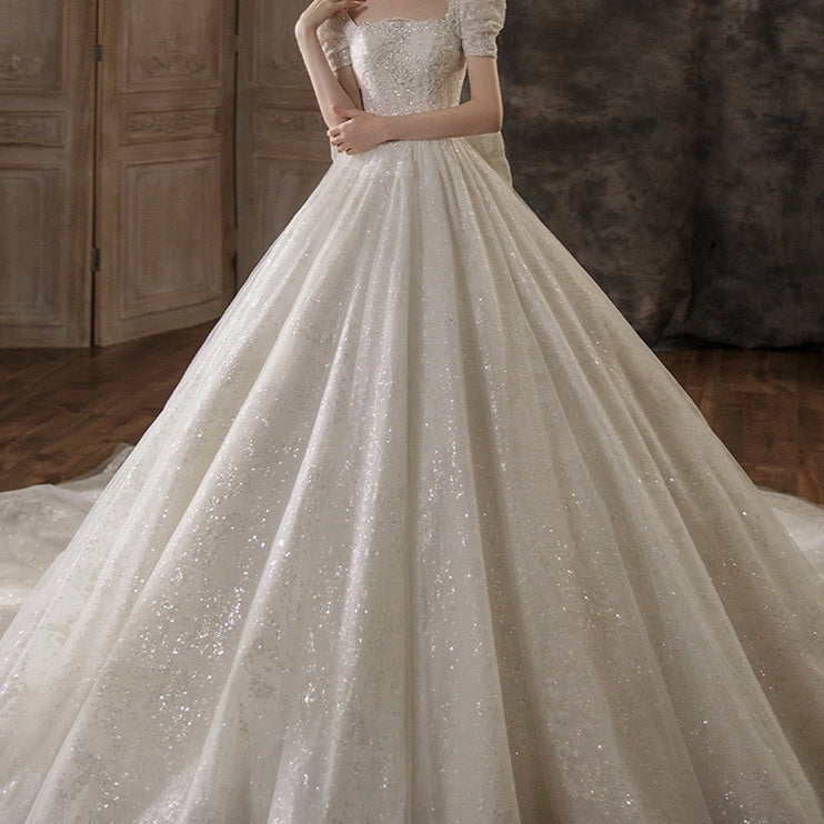 Temperament Bride Retro Super Fairy Mori Style Dream Wedding by Mirlaine Univers