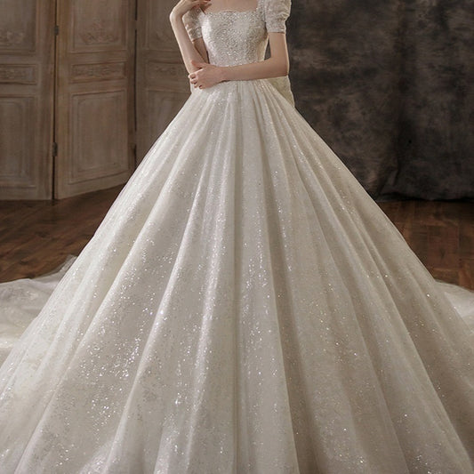 Temperament Bride Retro Super Fairy Mori Style Dream Wedding by Mirlaine Univers