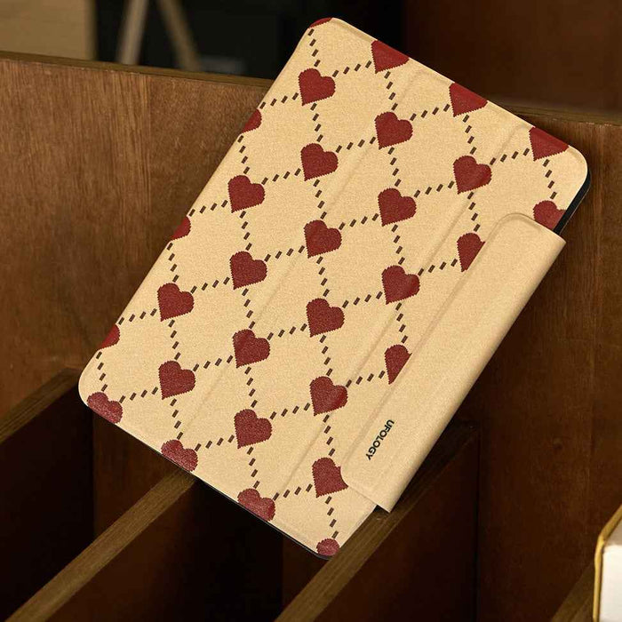 Coque magnétique double face à platine plate