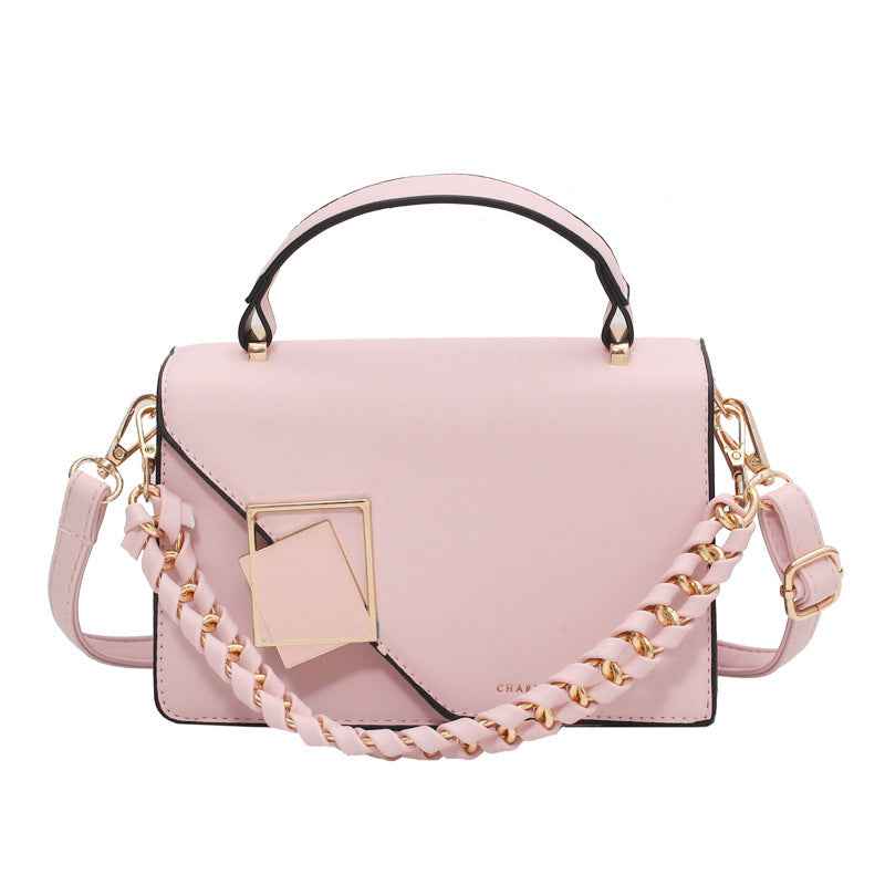 Chain Shoulder Crossbody Bag Handheld Small Square Bag