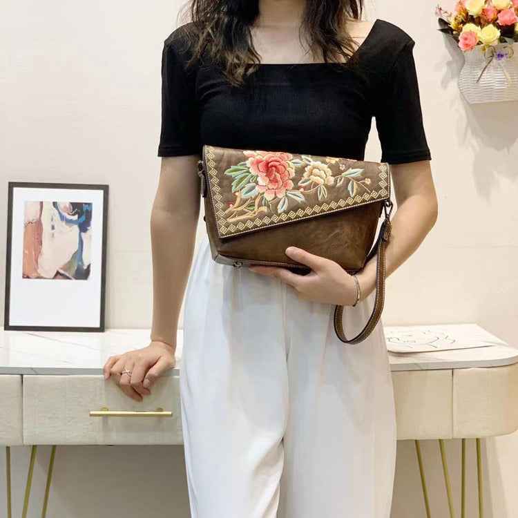 Chinese-style Womens Handbag Tote Crossbody Or Shoulder Bag