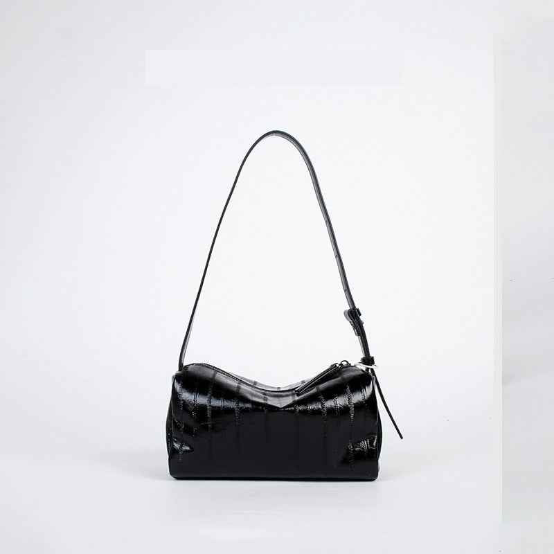 Crossbody Bag Minimalist Design Top Grain Leather Shoulder Bag