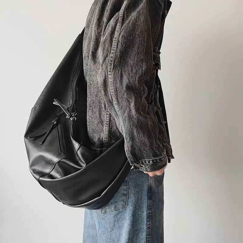 Retro Korean-style Crossbody Dumpling Bag