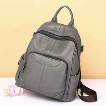 Stylish Vintage Cowhide Womens Backpack
