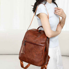 Classic Womens Backpack New Vintage Casual Style For International Trade