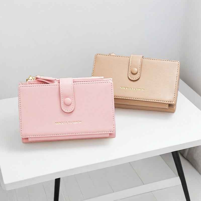 Womens Stylish Casual High-Capacity Minimalist Coin Purse