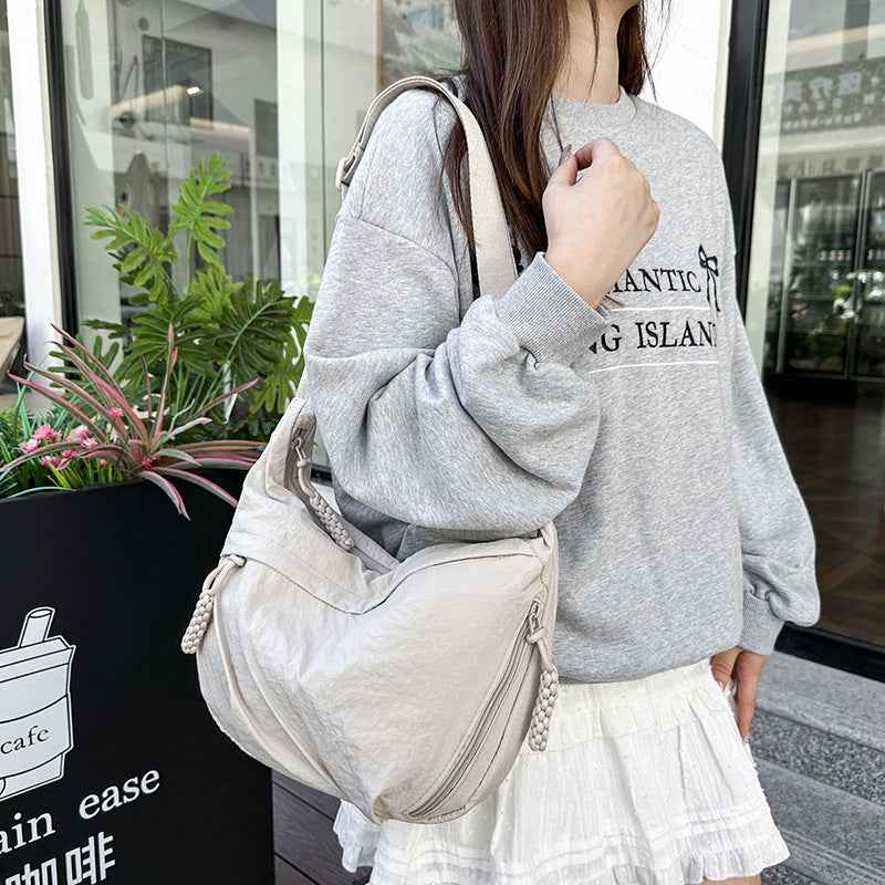 Korean-style Niche Lightweight Crossbody Shoulder Bag For Fall And Winter