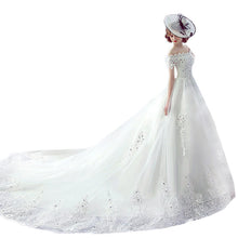 Wedding Dress Bride One-shoulder Trailing French Veil Hepburn Female by Mirlaine Univers