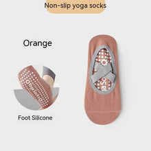 Women's Non-slip Cross Strap Yoga Socks