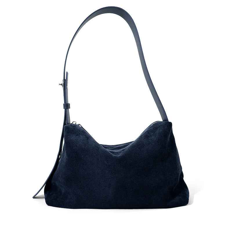Womens Genuine Leather Bag High-Gloss Matte Cowhide Tote