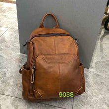 Stylish Vintage Cowhide Womens Backpack