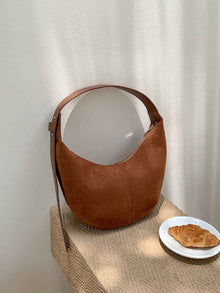 Retro Underarm Suede Bag Niche Trendy Handbag