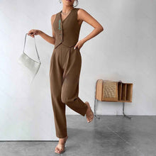Womens Jumpsuit Commuter Slim Fit Suit
