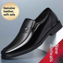 Casual Men's Leather Business Soft Bottom Shoes