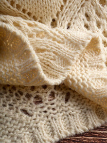 Hollowed-out Vintage Knit Vest Sweater