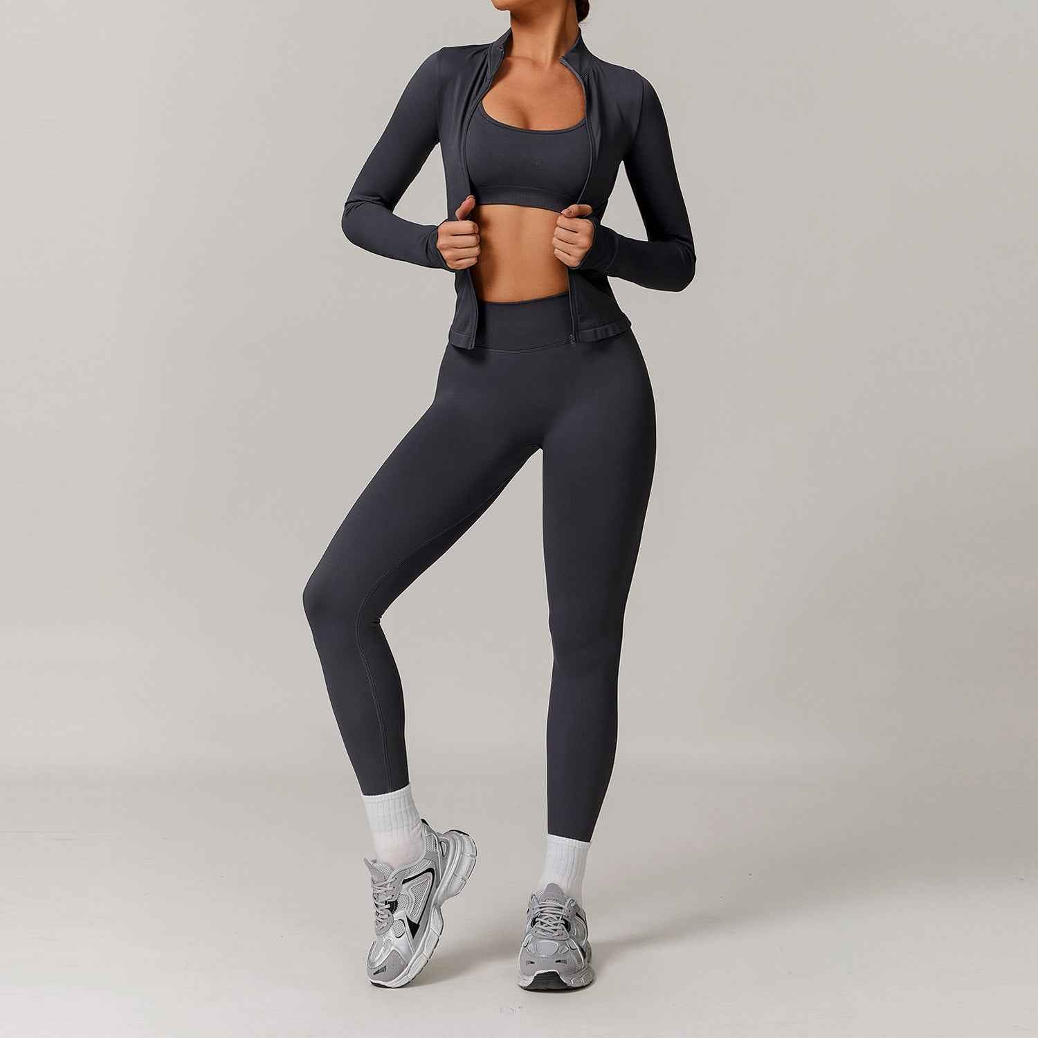 Seamless Beauty Back Yoga Suit Running Quick-drying Tight Workout Clothes