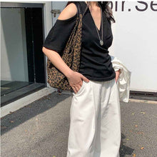 High-End Leopard-Print Design Tote Bag Large-Capacity Casual Shoulder Bag