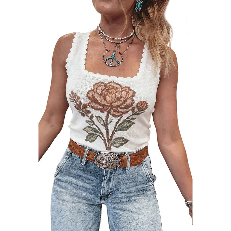 Fashionable All-Match Floral Print Vest For Women by Mirlaine Univers Fashionable All-Match Floral Print Vest For Women Mirlaine Univers fashionable-all-match-floral-print-vest-for-women 0 Fashionable All-Match Floral Print Vest For Women Mirlaine Univers Fashionable All-Match Floral Print Vest For Women