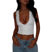 V-neck Lace-trimmed Hook-and-eye Crop-top Camisole For Spicy Girls by Mirlaine Univers V-neck Lace-trimmed Hook-and-eye Crop-top Camisole For Spicy Girls Mirlaine Univers v-neck-lace-trimmed-hook-and-eye-crop-top-camisole-for-spicy-girls 0 V-neck Lace-trimmed Hook-and-eye Crop-top Camisole For Spicy Girls Mirlaine Univers V-neck Lace-trimmed Hook-and-eye Crop-top Camisole For Spicy Girls