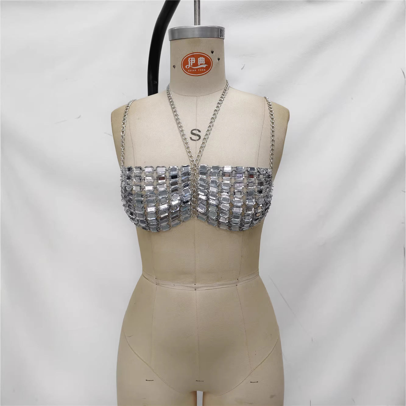 Punk Geometric Handmade Gemstone Suspender Top by Mirlaine Univers Punk Geometric Handmade Gemstone Suspender Top Mirlaine Univers punk-geometric-handmade-gemstone-suspender-top 0 Punk Geometric Handmade Gemstone Suspender Top Mirlaine Univers Punk Geometric Handmade Gemstone Suspender Top