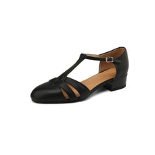 Retro Soft Sheep Leather Bag Head Sandals For Women by Mirlaine Univers