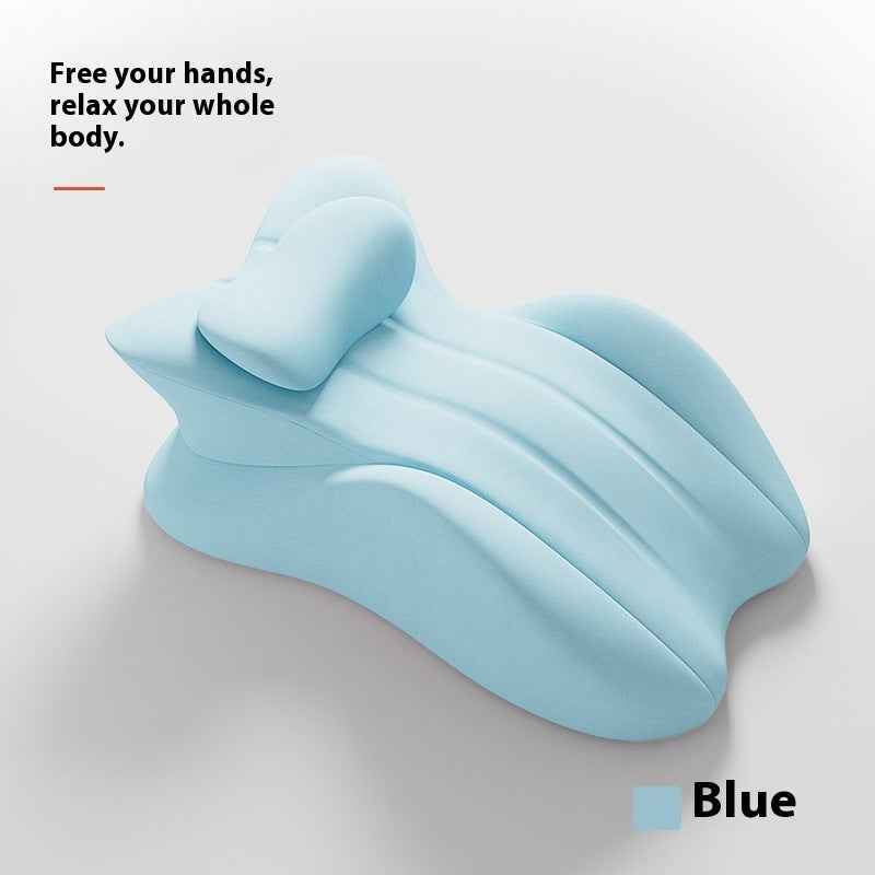 Leg Lifting And Playing Mobile Phone Face Pillow Bed Polyester Cotton Decompression