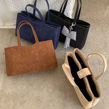 Elegant High-end Large-capacity Suede Bag For Womens Everyday Commutes