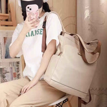 Large-capacity Womens Backpack  Simple And Practical Mom Bag