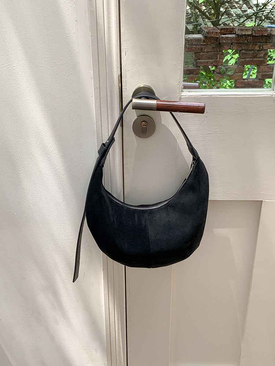 Retro Underarm Suede Bag Niche Trendy Handbag