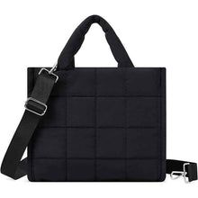 Square-grid Down-quilted Crossbody Bag Lightweight And Fluffy Handheld