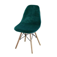 Velvet Solid Color Shell Eames Chair Cover