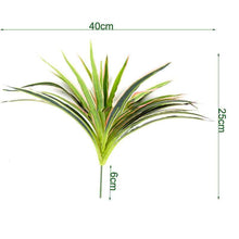 Chlorophytum plant wall flower arrangement