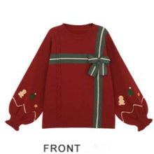 Christmas Bestie Matching Sweaters Retro Figure-flattering Knitwear