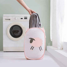 Cartoon Laundry Basket Large Laundry Basket Storage Basket Foldable Dirty Clothes Basket Simple Put Dirty Clothes Storage Basket