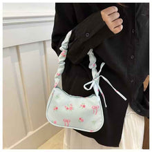 Fresh And Sweet Floral Underarm Bag For Women