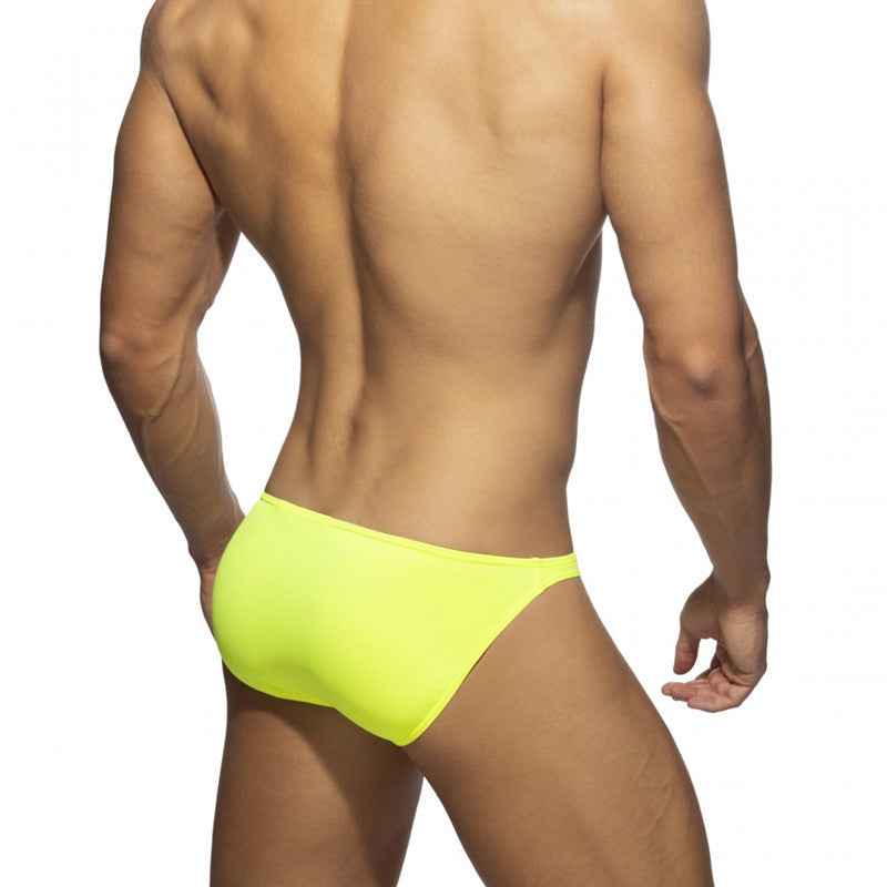Men's Solid Color Swimming Trunks Bikini Low Waist Beach Pants