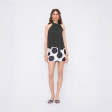 Round-neck Polka-dot Sleeveless Tie-neck Top by Mirlaine Univers Round-neck Polka-dot Sleeveless Tie-neck Top Mirlaine Univers round-neck-polka-dot-sleeveless-tie-neck-top 0 Round-neck Polka-dot Sleeveless Tie-neck Top Mirlaine Univers Round-neck Polka-dot Sleeveless Tie-neck Top