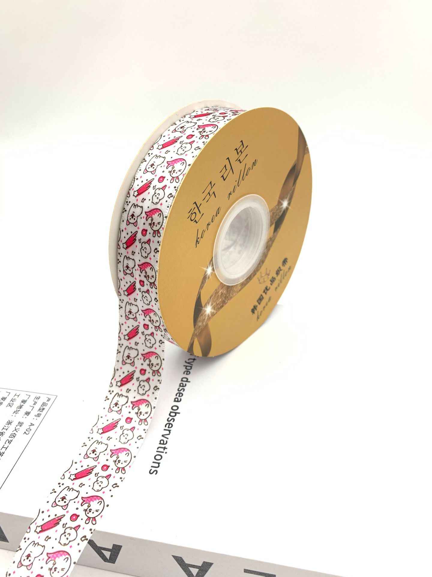 25cm Easter Ribbon Gift Baking Cartoon Ribbon
