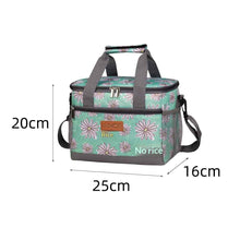 Portable Outdoor Insulated Tote Bag Foldable Made From Thickened Oxford Fabric With Leak Proof Insulation