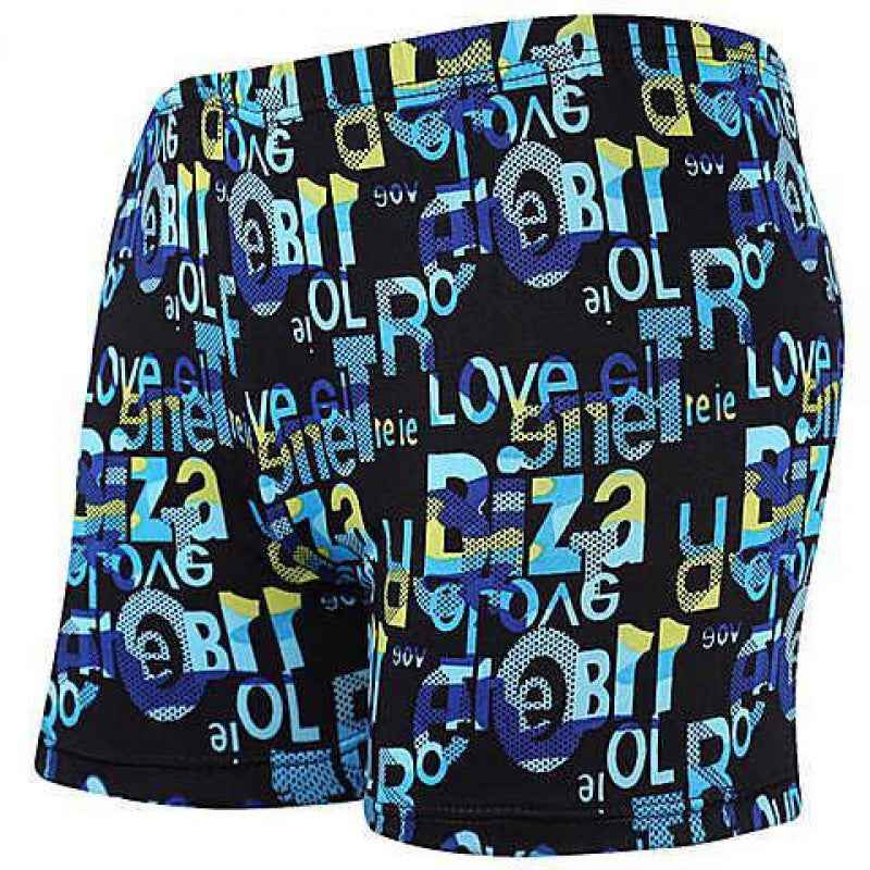 Color men's swimming trunks