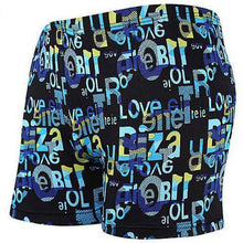 Color men's swimming trunks